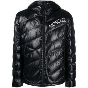  24 FW Moncler 로고 프린트 퀼팅 패딩 재킷 I20911A00072595GJ TP429788980