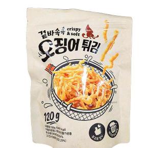 겉바속촉 오징어튀김 120g x 1개