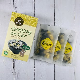 강원6차산업 [횡성 청태산농장]OK농부오손농손 곤드레감자밥 쉽게만들기(54g/6인분)