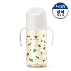 베베그로우 PPSU 호랑가시나무 디자인빨대컵 280ml