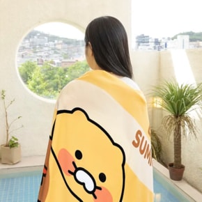 춘식이 비치 타월 철푸덕 XL 대형 수건