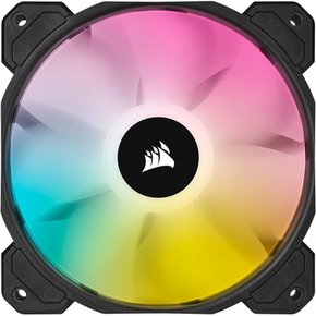 CORSAIR iCUE SP120 RGB ELITE 120mm PC 케이스 팬 블랙 (증설용 컨트롤러 없음) CO-9050108-WW