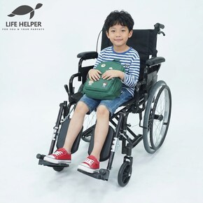 LH-C1 어린이 휠체어 아동용 유아용 일체형 거상형 분리 탈착형 접이식 경량 수동 소형 미니