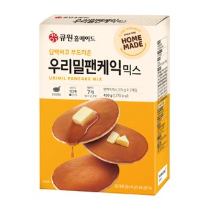 삼양사 큐원 우리밀팬케익믹스 430g (프라이팬용)