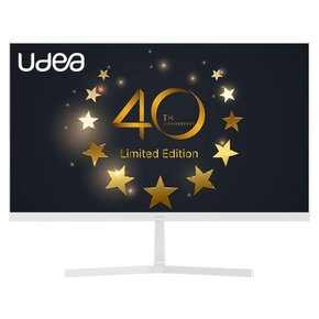 제이씨현 UDEA EDGE ED2431HF VA 100Hz 사무용 컴퓨터 PC 게이밍 24인치 모니터 화이트