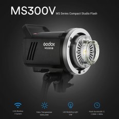 Godox MS300-V 300W GN58 5800K 0.1-1.3 Bowens 스트로보 스튜디오 라이트 플래시 초 재활용