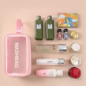 목욕가방 워시백 여행용 세면파우치 방수형 세면가방 패션잡화