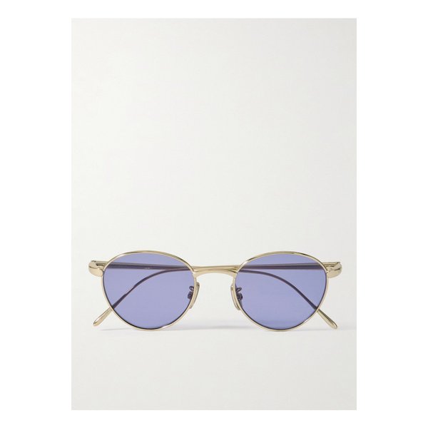 라운드 프레임 골드톤 선글라스 1647597349770263