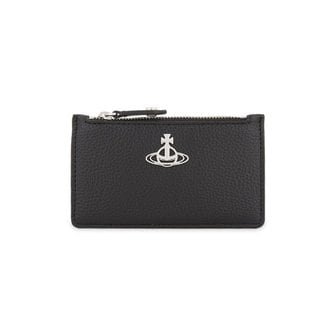 비비안웨스트우드 여성 ORB 로고 블랙 카드지갑 54020005W S000D N403
