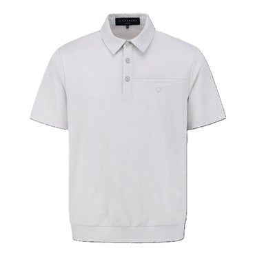 세인트앤드류스 ( 사은품증정 ) 24 가을 남성 솔리드 로고 레터링 칼라 반팔 티셔츠 ( 811D3TO101GY)