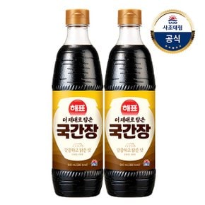 [사조대림] 더제대로담은 국간장 840ml x2개