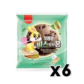 삼립 보름달 피스오브문 베이커리빵 85g x 6개