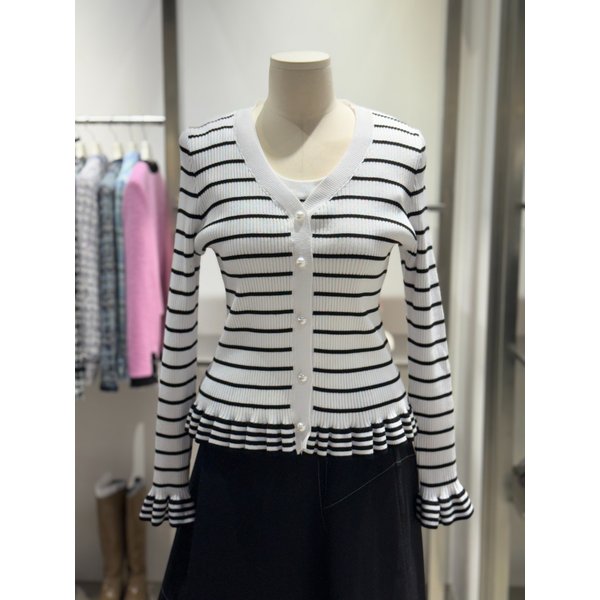 [여주점] 스트라이프 나시&가디건세트 ES1JK202