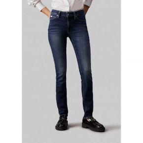 4579364 Calvin Klein MID RISE SKINNY - Jeans Skinny Fit denim dark