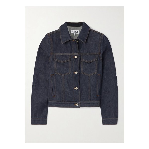 아나그램 아플리케 데님 재킷 블루 1647597325144796