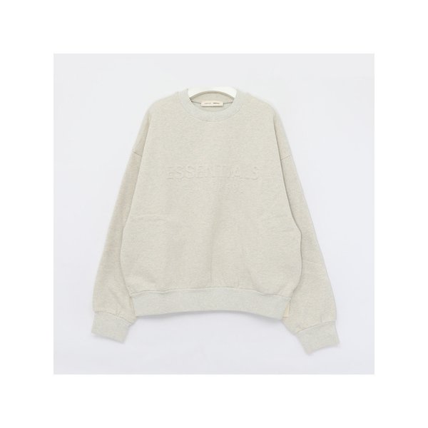 엠보스드 로고 에센셜 스웨트 남성 맨투맨 192HO256552F