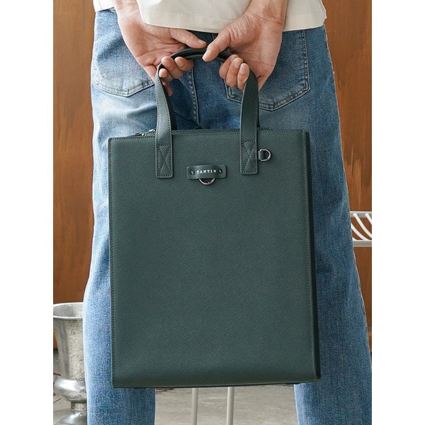 가죽  남자 토트백 T21205 그린