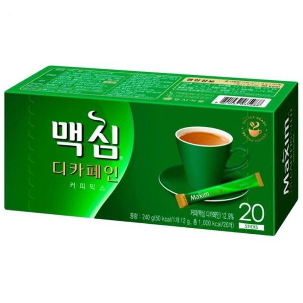 확대된 대표 맥심 디카페인 커피믹스 20T(1)
