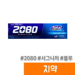 2080 치약 / 2080 시그니처 토탈블루 125g 1개입