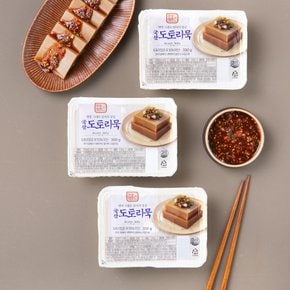 친정엄마 국산 도토리묵 350g X 3입