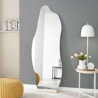 프리메이드 노프레임 비정형 스탠드 전신거울 벽걸이 현관 대형 미용실 인테리어 거울