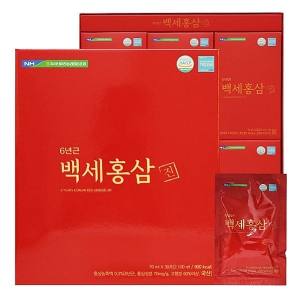 지리산마천농협 백세홍삼진 70ml 30포