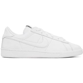 [블랙 꼼 데 가르송] 화이트 Nike 테니스 클래식 스니커즈 241935F128000