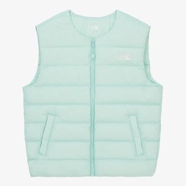 노스페이스 [노스페이스키즈 공식] NV3NR01U 키즈 에센셜 패딩 베스트_MINT