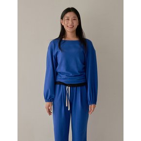 Soft Modal Pullover - Blue