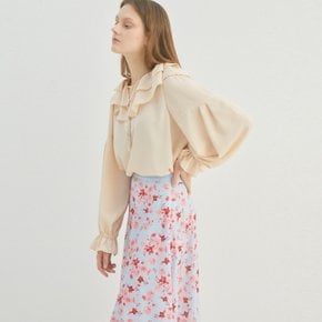 PANSY MIDI SKIRT_SKY BLUE