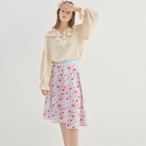 PANSY MIDI SKIRT_SKY BLUE