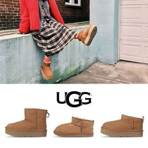 [2024 FW] 어그 UGG 클래식 울트라 미니 플랫폼 양털 방한 부츠 4종택일