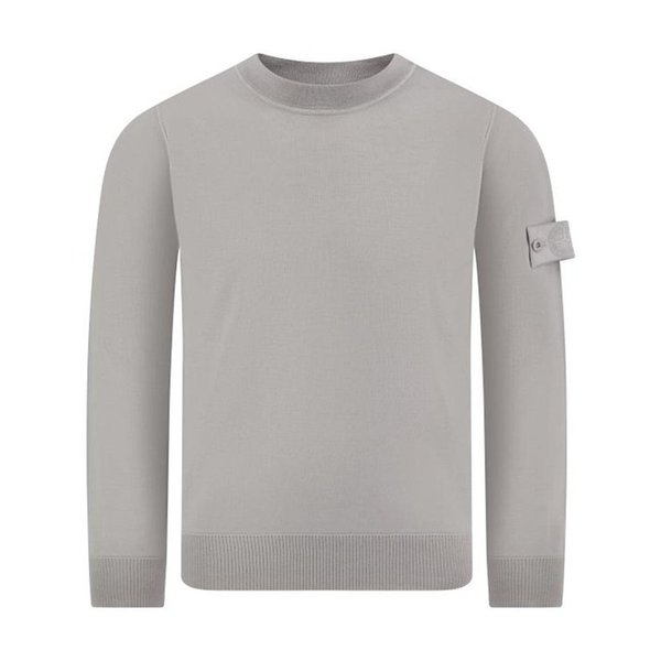 26SS 스톤 아일랜드 스웨터 L1S15 5100074 S00FC V0064 LGRAY DOM