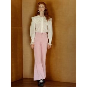 Moidew_pink pocket horseshoe pants