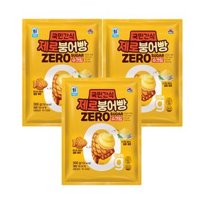 (대림냉동) 대림선 제로붕어빵 슈크림 300g x 3개