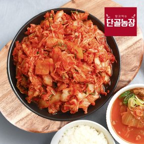단골농장 국내산 전라도 갓담근 썰은 배추 맛김치 2kg
