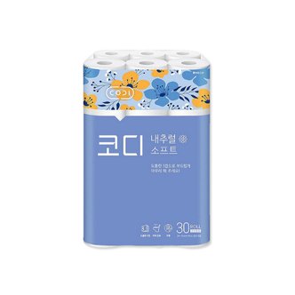  코디 내추럴 소프트 27m 30롤 x 1팩