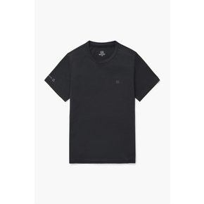 여성 기본형 반팔 라운드 티셔츠 JKTCM24302BLK