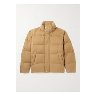 로로피아나 줄리오 퀼팅 스톤 시스템® 캐시미어 다운 재킷 브라운 46376663162993940