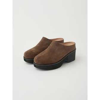 그노노이 베이직 스웨이드 클로그 (Brown)