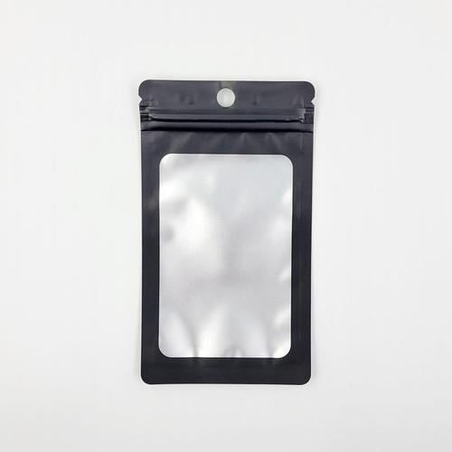 포장용 블랙 반투명 컬러 지퍼백(8cm X 14cm)(1)