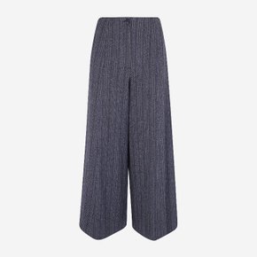 [해외배송] 폴스미스 와이드 핀스트라이프 울 블렌드 팬츠 W1R408TW11310 70