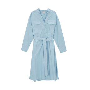 clean oversize dress(sky bl)