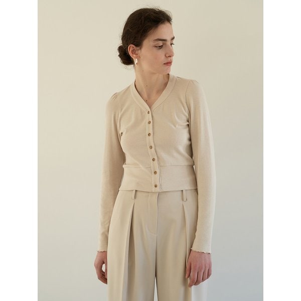 TOS CROPPED PUFF  CARDIGAN_3COLOR