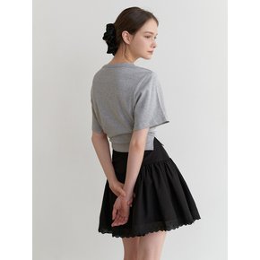 Cone half t-shirt (gray)