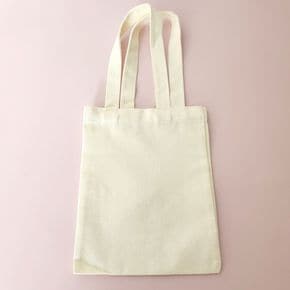 에코백 캔버스백 천가방 패브릭 무지 20x25cm