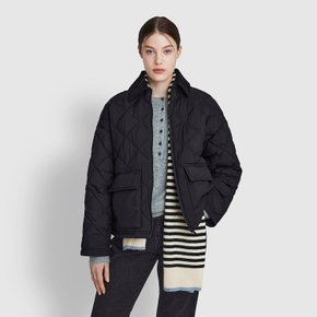 26F/W  여 라이트 다운필 카라 퀼팅 자켓  J106401010