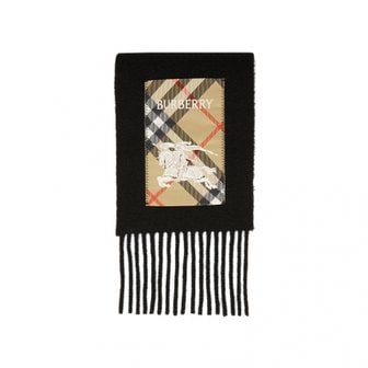 버버리 [부산점] 체크 라벨 캐시미어 목도리 8116107 (남여공용)