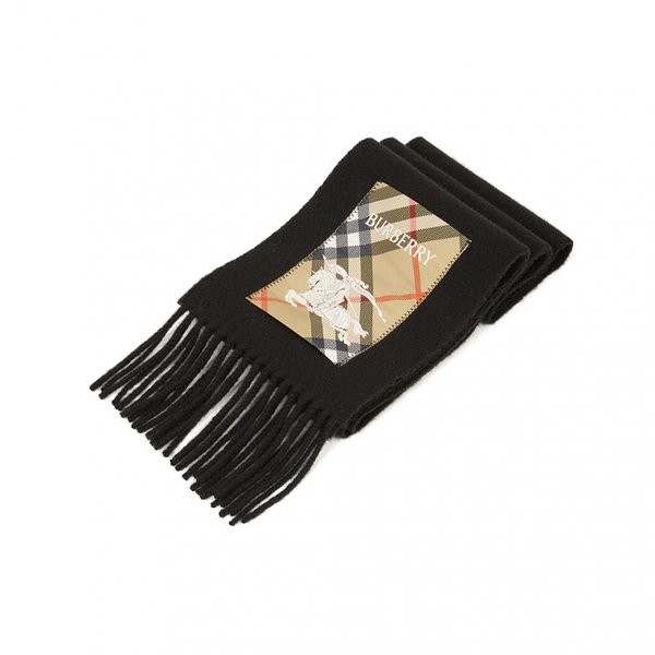 [부산점] 체크 라벨 캐시미어 목도리 8116107 (남여공용)