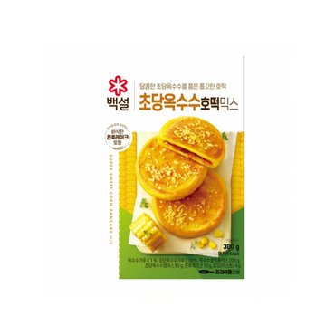 오뚜기 CJ 백설 초당옥수수찹쌀호떡믹스 300g 2개